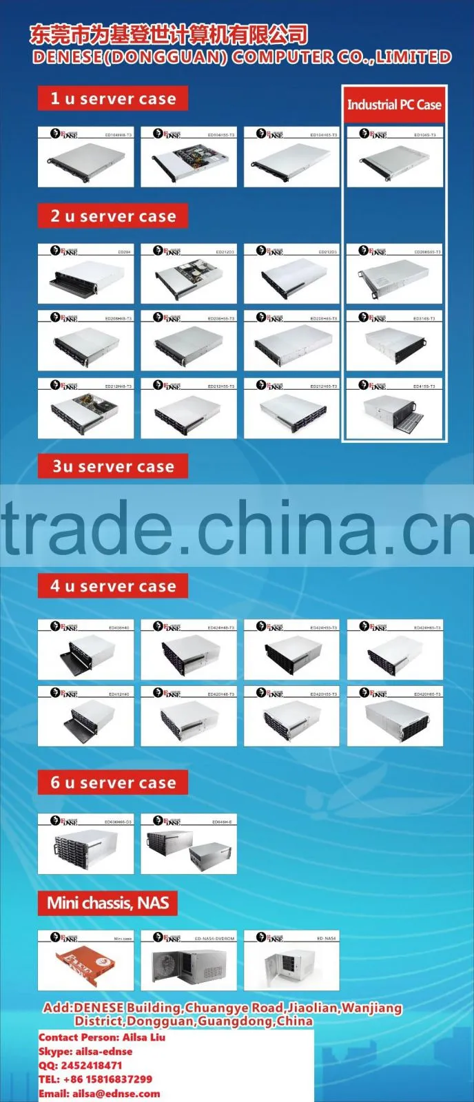 EDNSE Universal Slide Rails 24 inch Cabinet server use Steel Rails