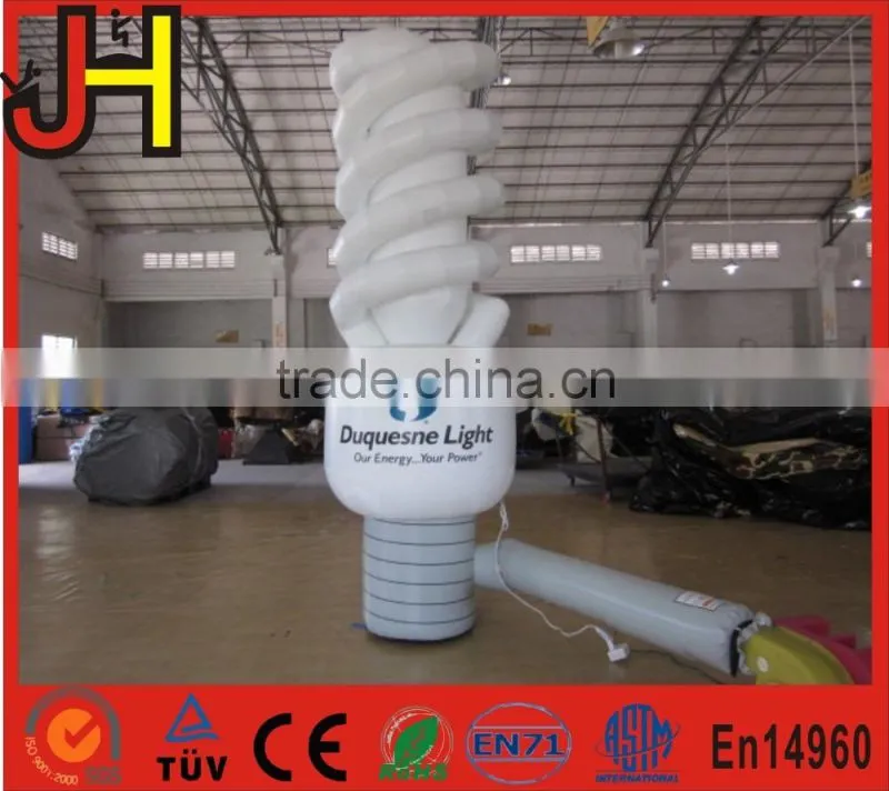 2016 New style product inflatable light bulb, advertising inflatable bulb
