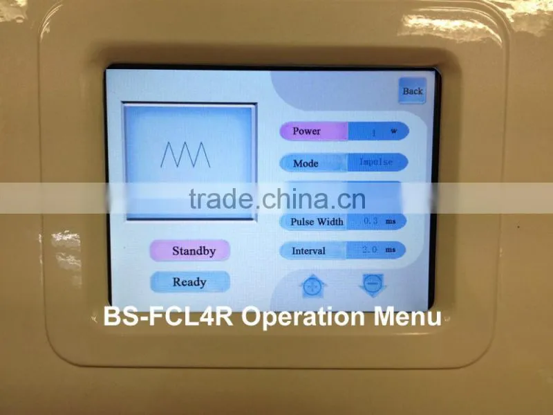 Fractional co2 laser skin resurfacing and stretch mark removal machine