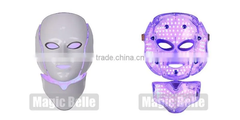 Skin Rejuvenation IPL light therapy acne treatment 7 Colors PDT LED Facial Mask