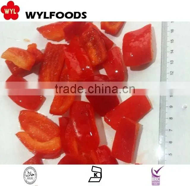 IQFprice for frozen Sweet pepper green cube