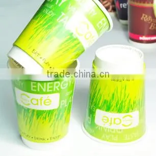 paper cup with lids, double pe paper cup, coffee cups for vending