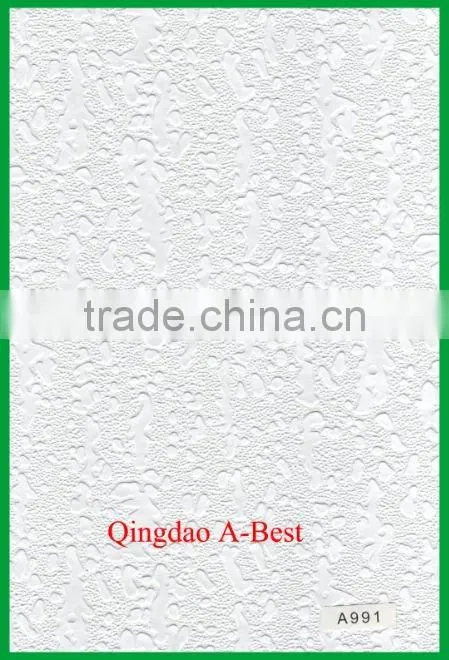 white/color suspended PVC laminated gypaum board for Ceiling