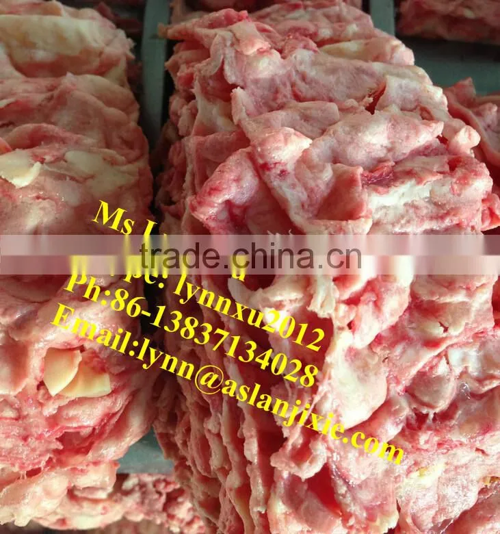 cold press chicken deboning machine /low temperature Chicken neck deboning machine