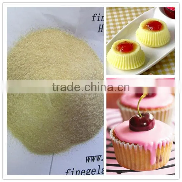 180 bloom edible gelatin/edible cow skin gelatine/China gelatine producer