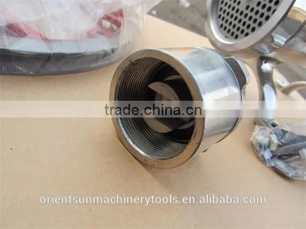 32#B electric commercial meat mincer with motor pulley