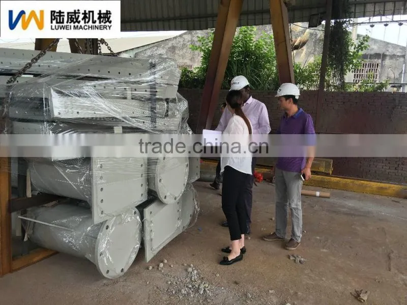 Hot sale sheet steel silo for clay brick production line