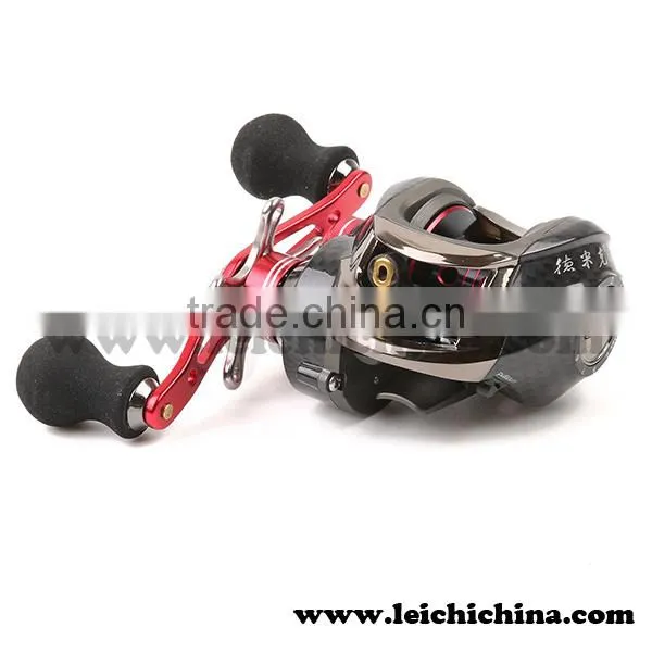 13+1 BB 6.3:1 Dual brake control system fishing baitcasting reel