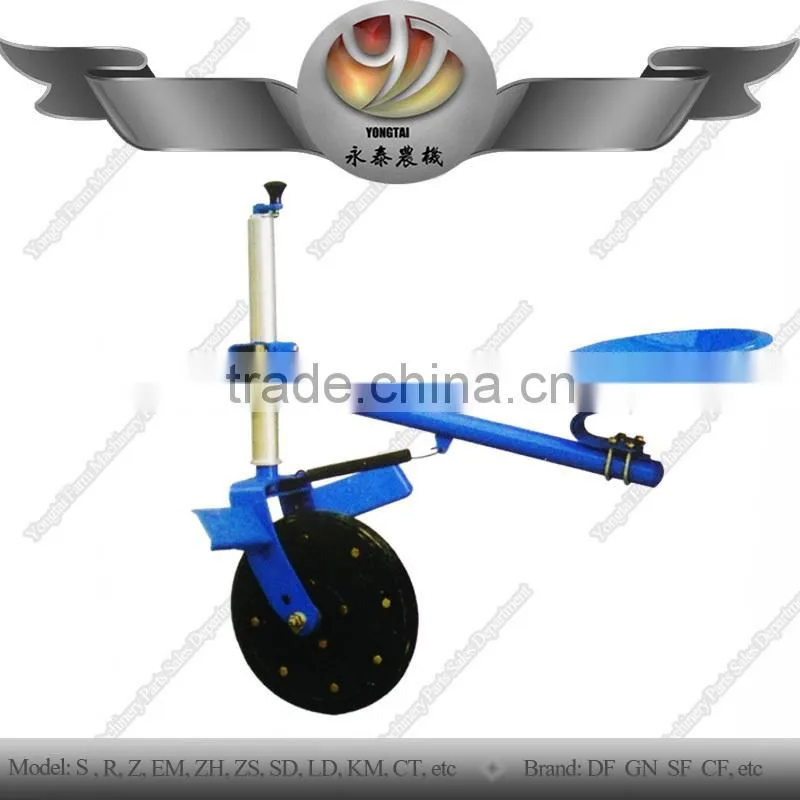Asia high quality walking tractor ploughing tail wheel