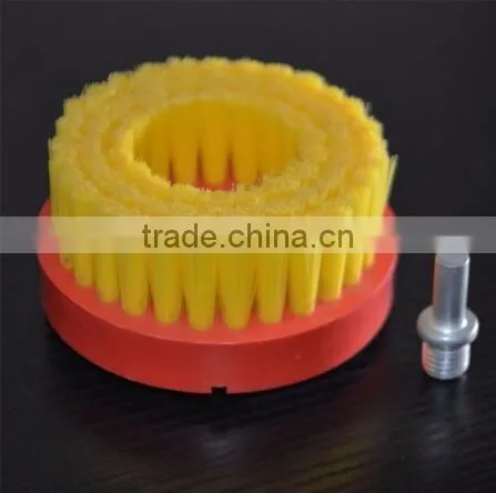 Drill Brush Heavy Duty Cleaning Brush with Stiff Bristles by Drillbrush