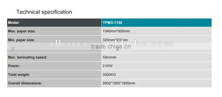 Fully Automatic Glueless and Thermal Film Laminating Machine