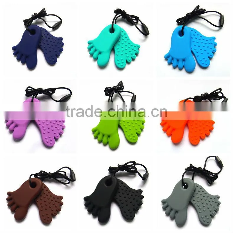 Teether BPA Free Teething Pendant Necklace Teething Pendant