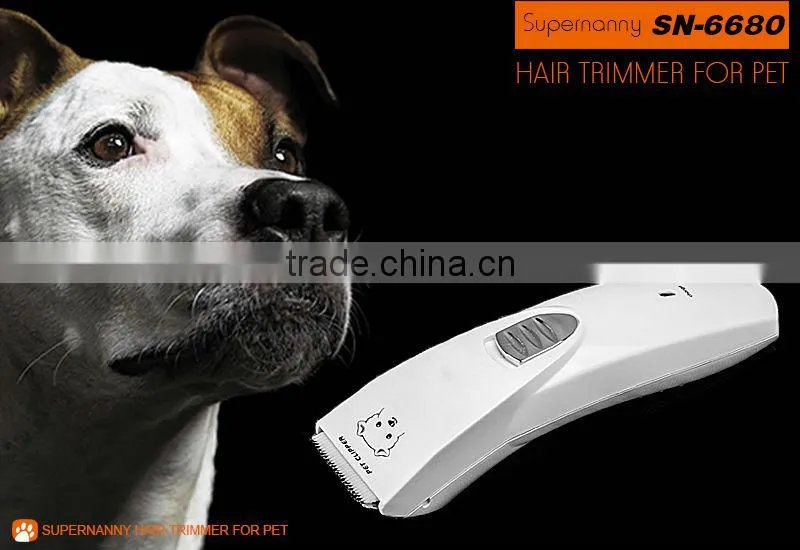 Supernanny Rechargeable Pet Hair Clipper(SN-6680)