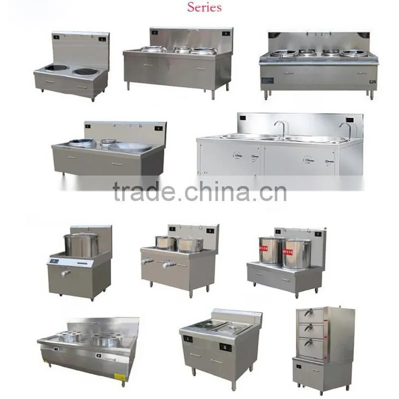 Canteen restaurant equipment Double Doors industrial kitchen Steamer, steam rice cabinet