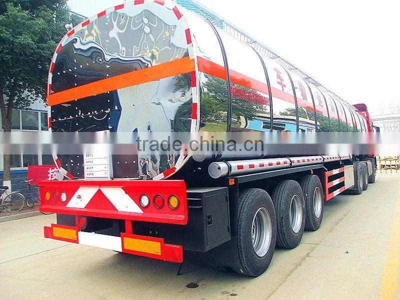3 alxes 40000 liters transportation tankers for sale