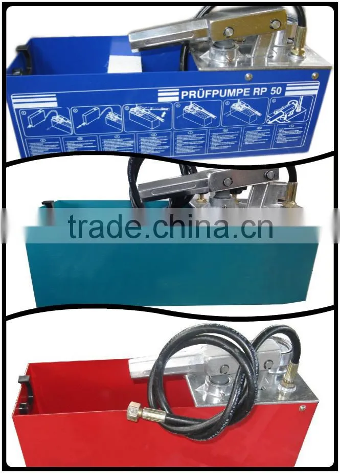 universal used manual hydraulic pump for testing pipe pressure shangyu Factory RP-50