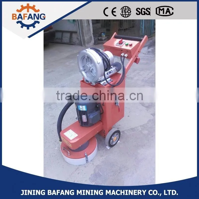 Concrete suface floor grinding machine for sale with vacuum and 5.5KW siemens motor