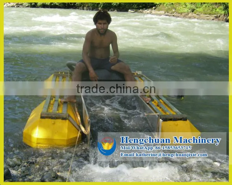 Chinese Small Gold Dredger Boat Portable Mini Gold Dredge Machine