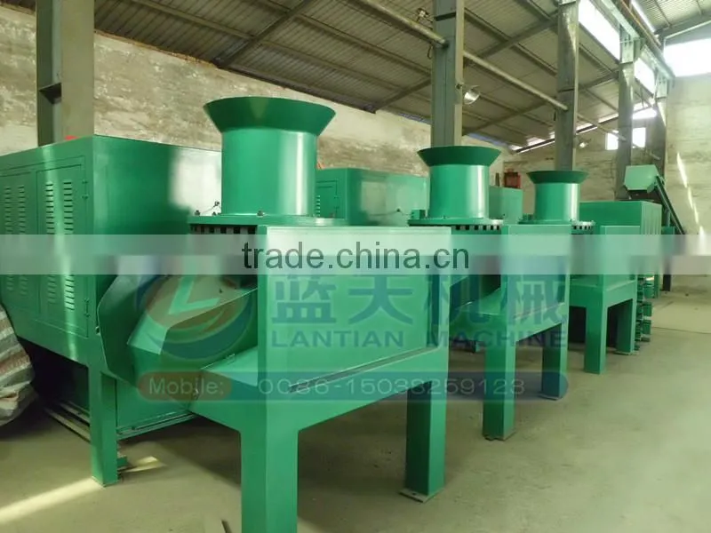 Advanced technology peanut shell briquette making machine