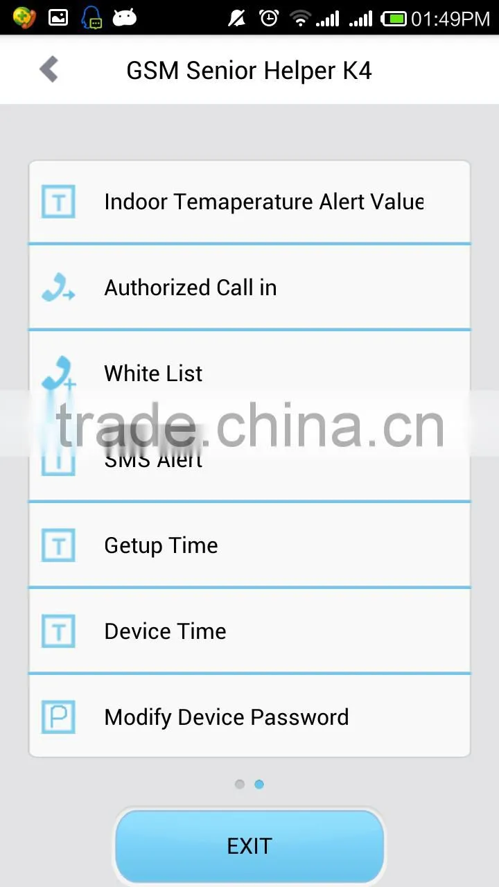 Elderly Alarm Monitoring System GSM dialer panic button