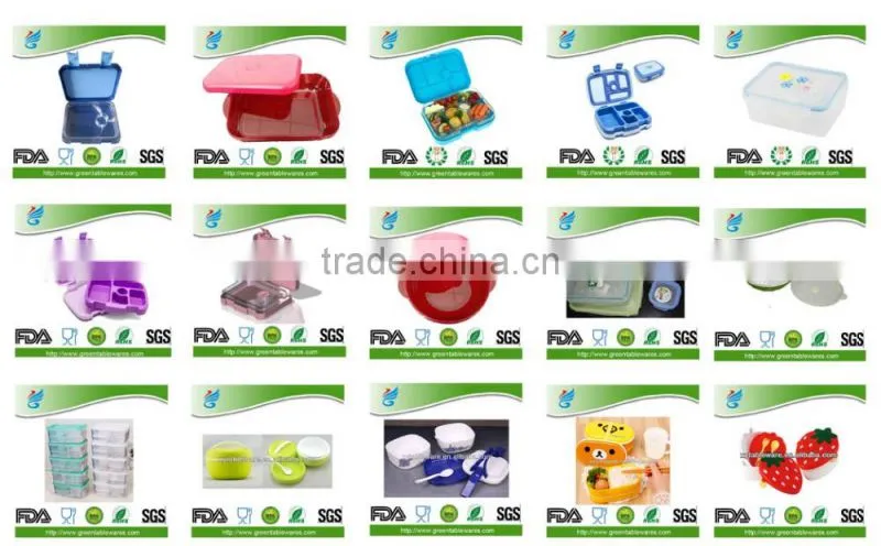 Hot Sales Plastic Leakproof Bento Lunch Box
