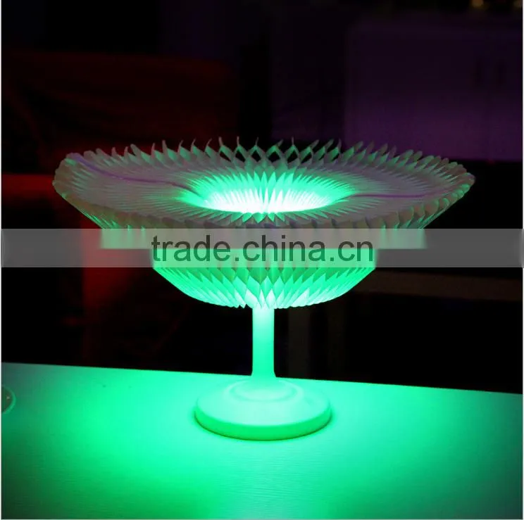 Creative Various Seven Colorfully LED Table Lamp, Beautiful Atmospheres Night Light for Bedroom