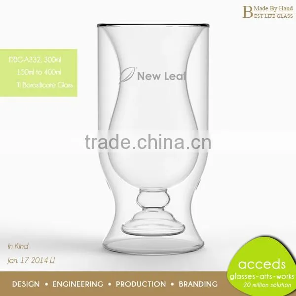 Unbreakable Drinking Glass Cup with Decal