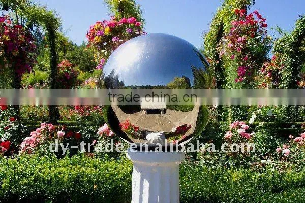 mirror finishing 600mm water feature sphere/ball fountain ball