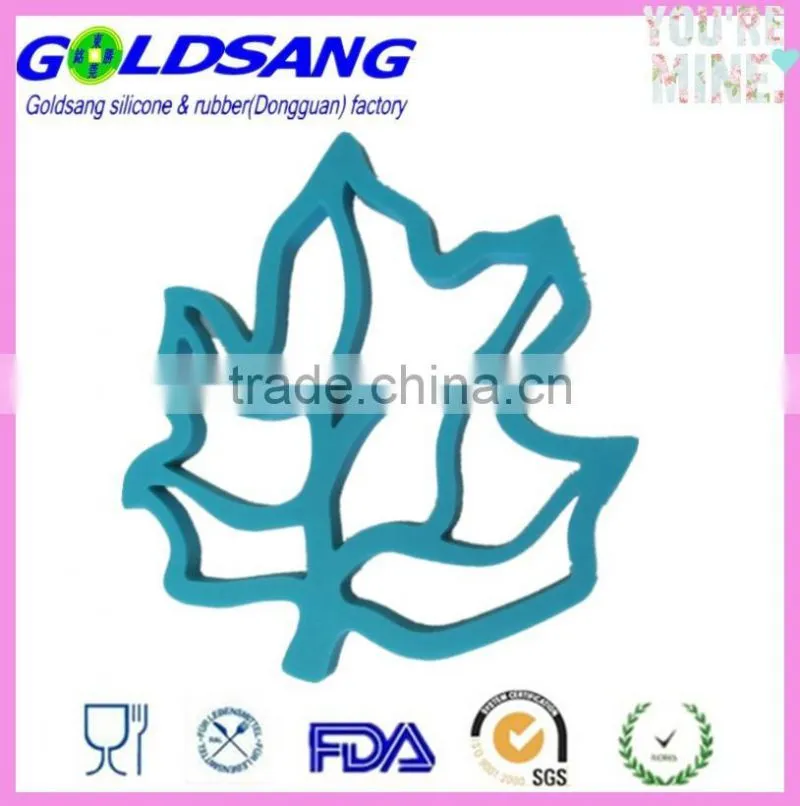 Non Slip Flexible Durable Silicone Pot Holder trivet Mat