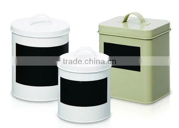 Kitchen Storage Box The blackboard paper cans