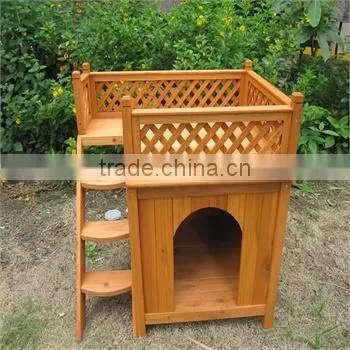 Wooden pet house