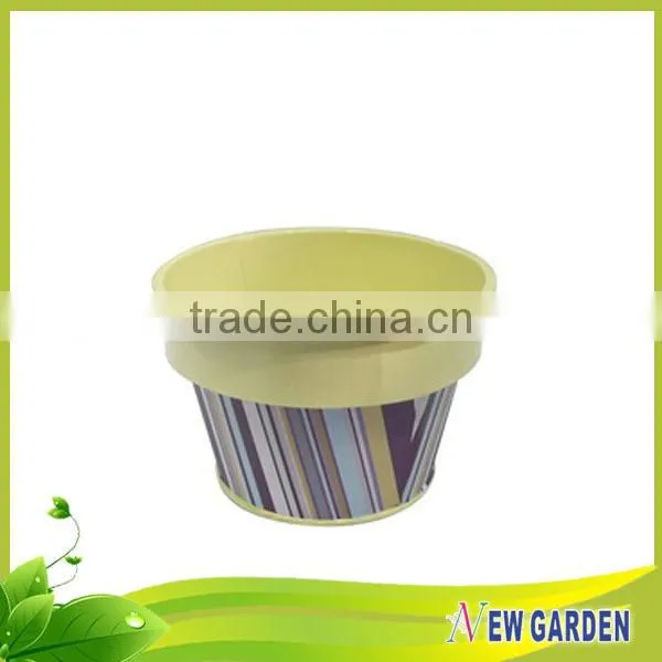 Popular Practical 100% Pure Natural Handmade Meatal Big Plant Pots