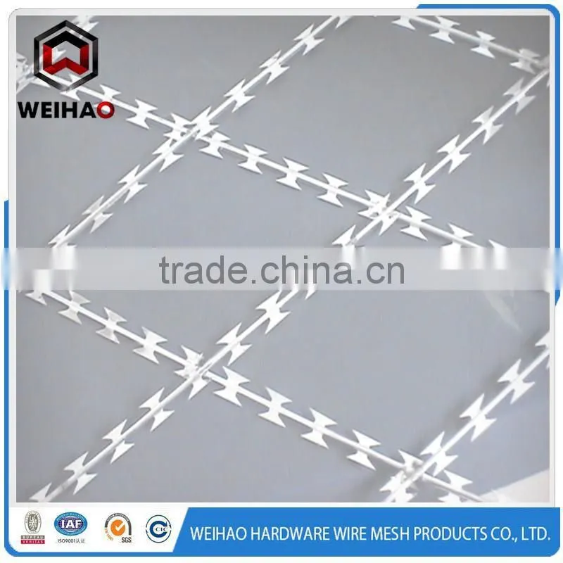 guard against theft razor blade wire fencing
