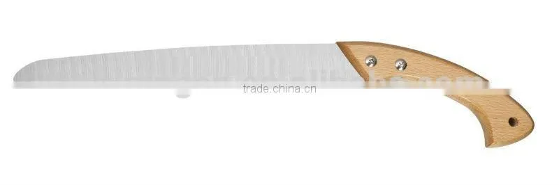 wooden hand saw for cutting wood