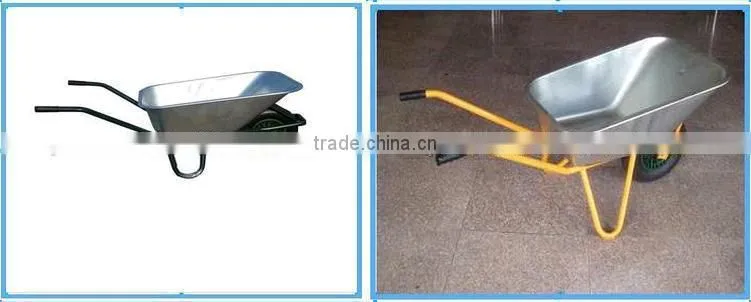 concrete construction building galvanize tray maingate wheelbarrow WB6412