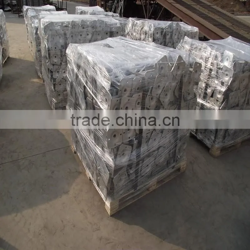steel scaffolding leg