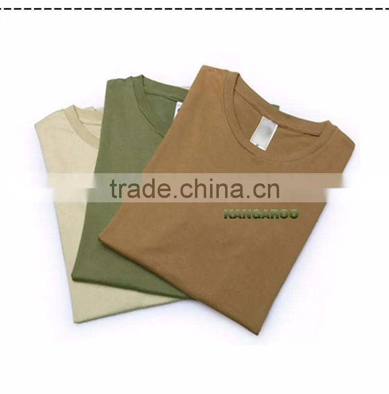 Cotton Running T-Shirt Military For Men