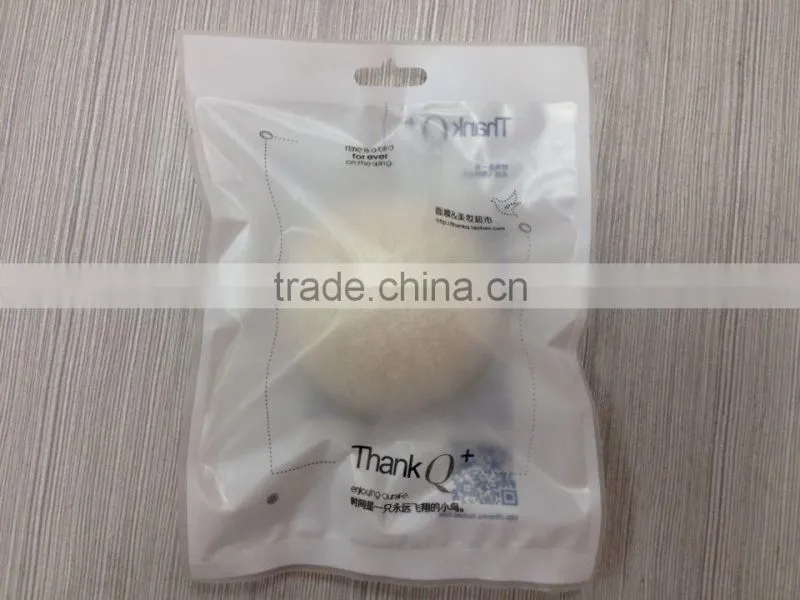 KONJAC SPONGE Silk Collagen 100% Natural Vegetable Fiber for Keratin Removal