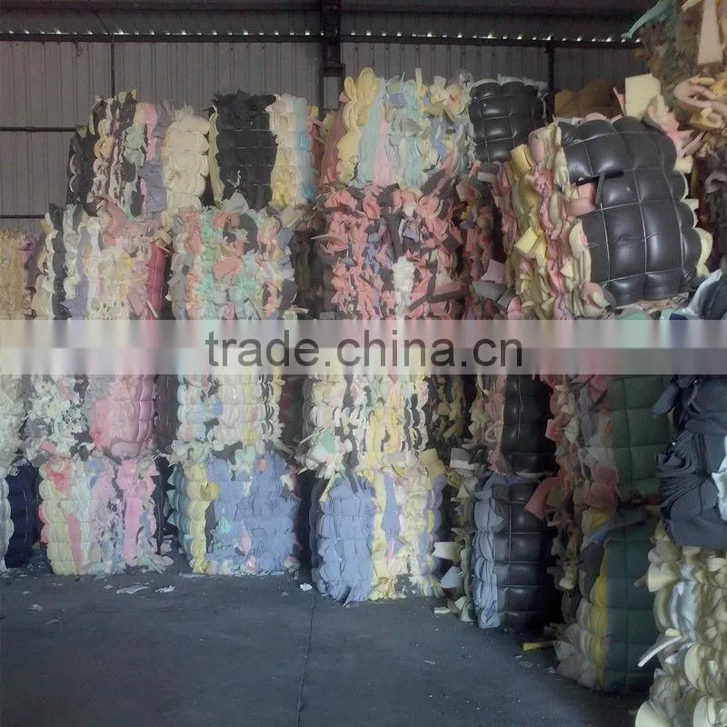 Wate Pu foam scrap furniture foam scrap / foam skin memory foam scrap