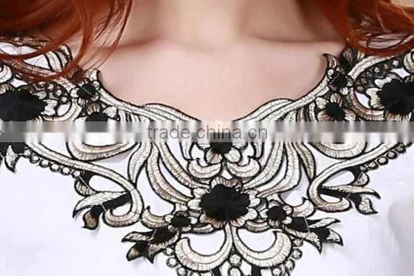 2014 new arrival Maternity summer dress pregnant dress LACE dress