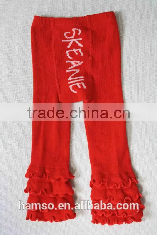 Red tights with holes