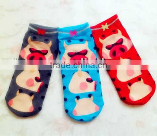 sock cartoon design children ankle socks