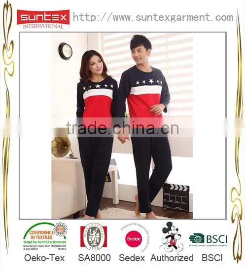 Long Sleeve Ladies Cotton Sleepwear