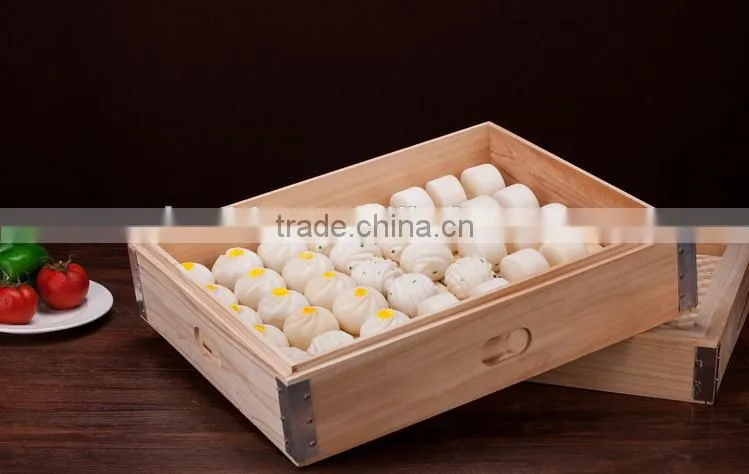 Squre Bamboo Steamer Set
