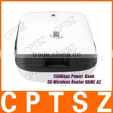 100% Original HAME A2 150Mbps Power Bank 3G WiFi Router,3G Router