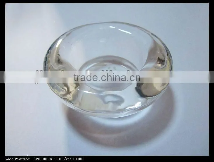 Roundc clealr Crystal candle jar