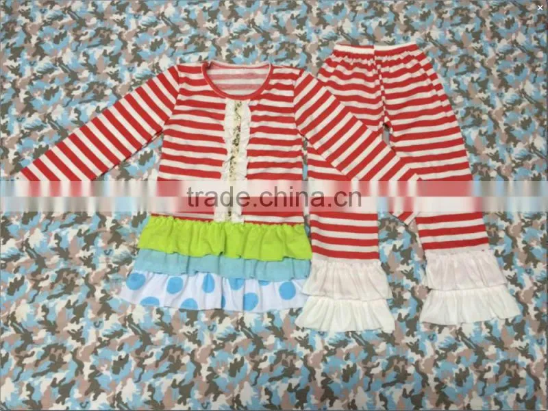 With a pretty little girl suits, cheap wholesale, large amount of discount, the little girl's love cotton suit