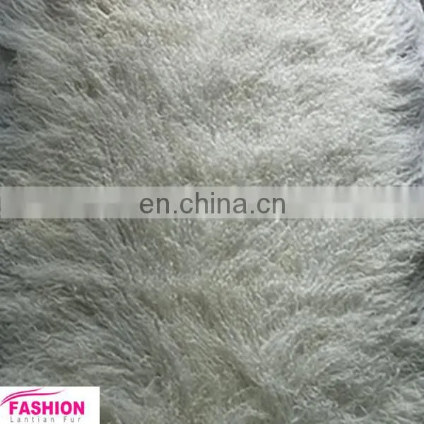 Beautiful mongolian Lamb Fur plates/High Quality Tibet Lamb Fur plates