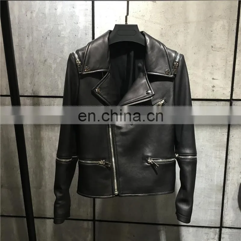 Latest Fashion Custom Black Winter Cheap Leather Jackets Women Leather Jacket Wholesale