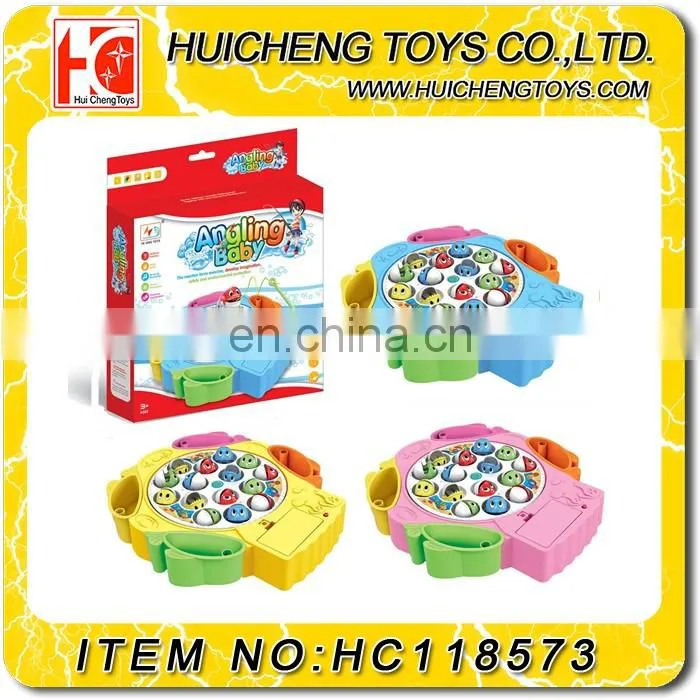 Hot sale Eco-friendly electric fishing rod game toys interactive children game EN71
